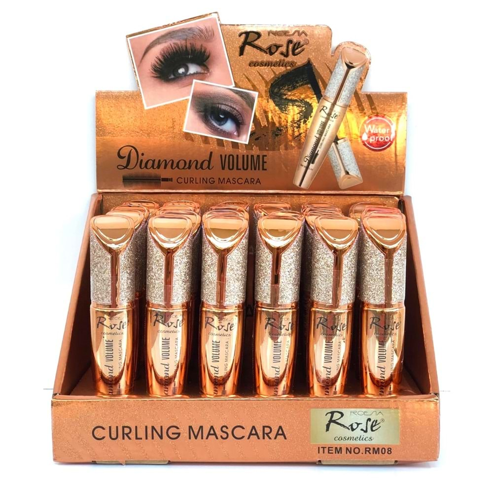 Rose Diamond Taşlı Mascara Rm08 24*