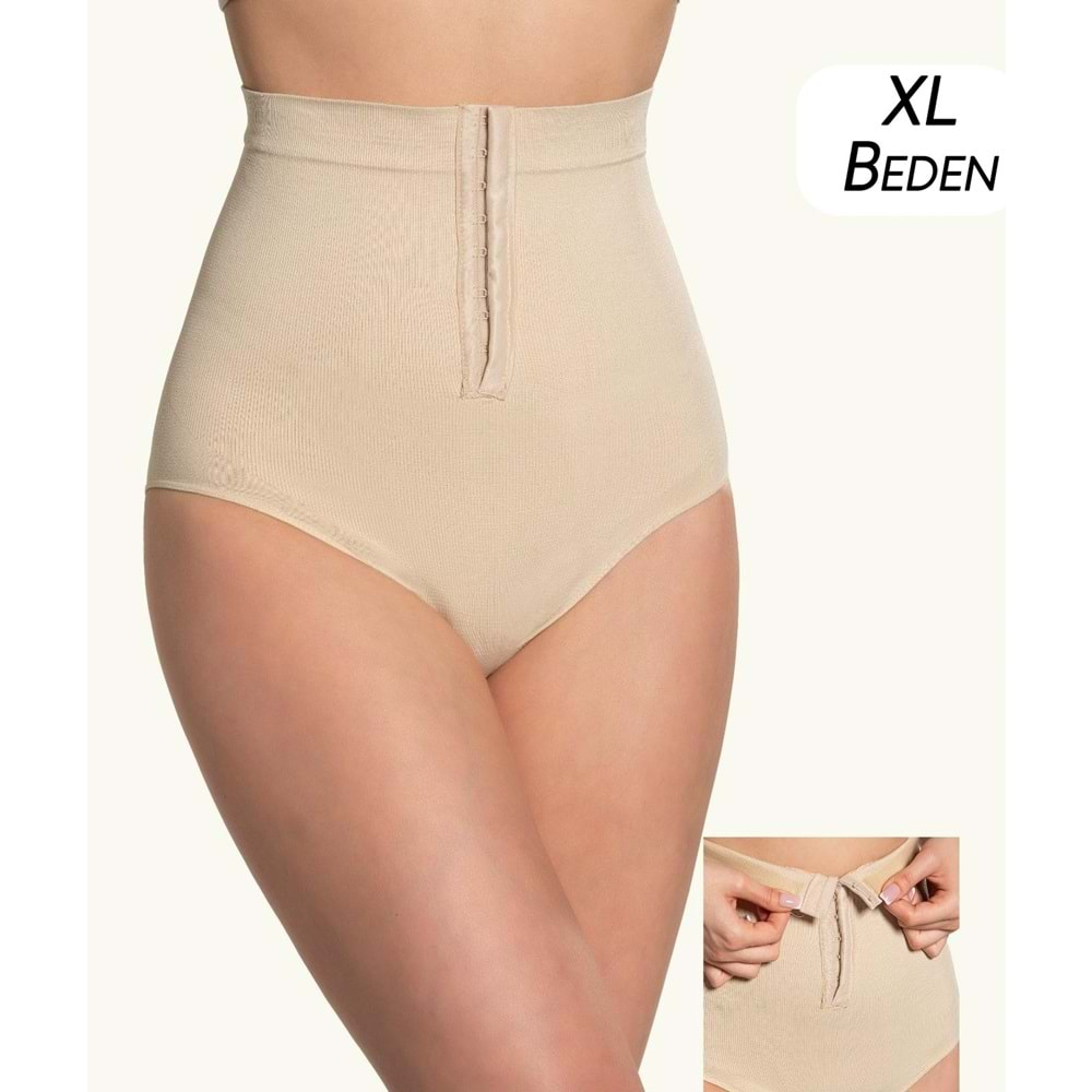 13004 Layza Form Agraflı Slip Korse Xl