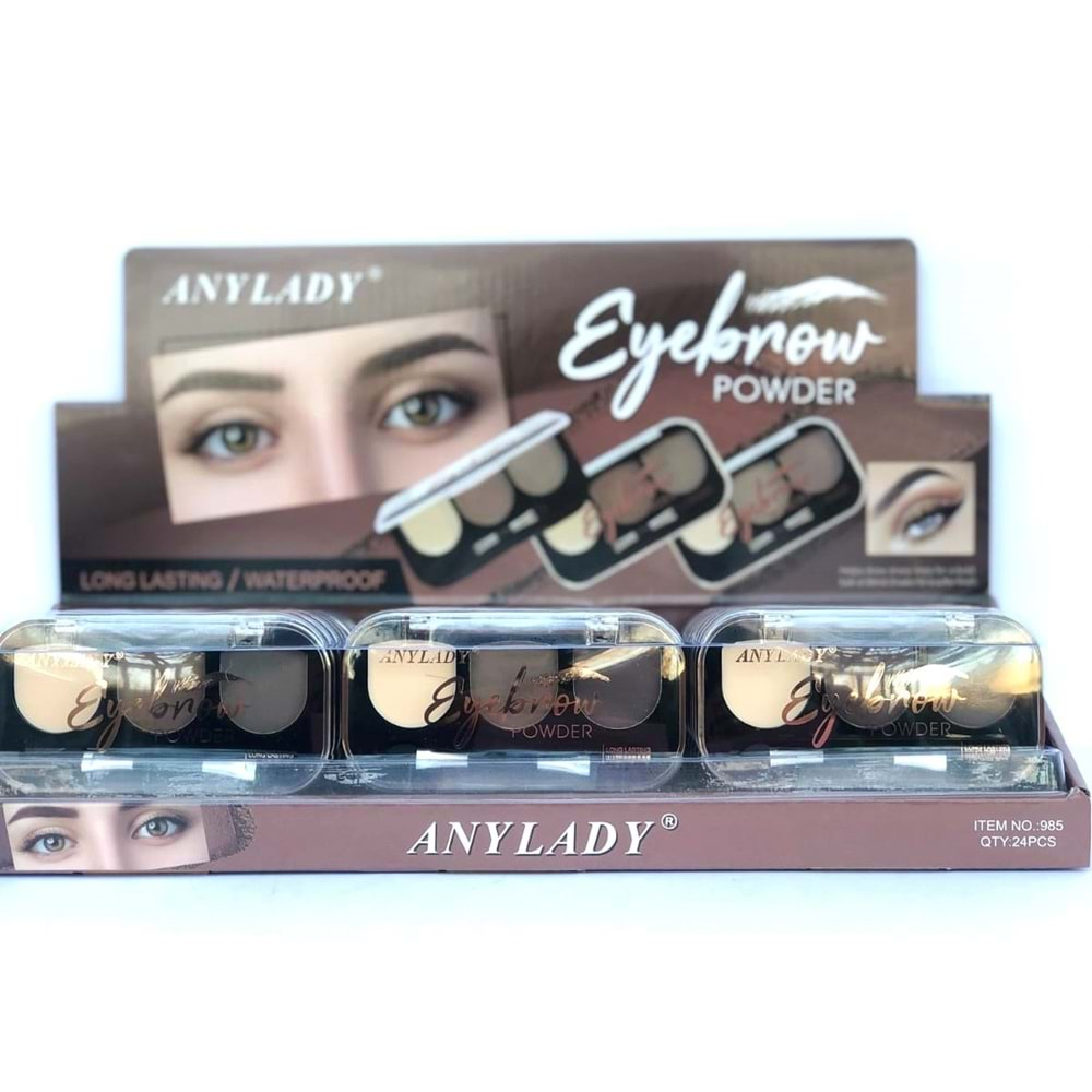 Anylady Eyebrow 3lü Kaş Farı 985 24*