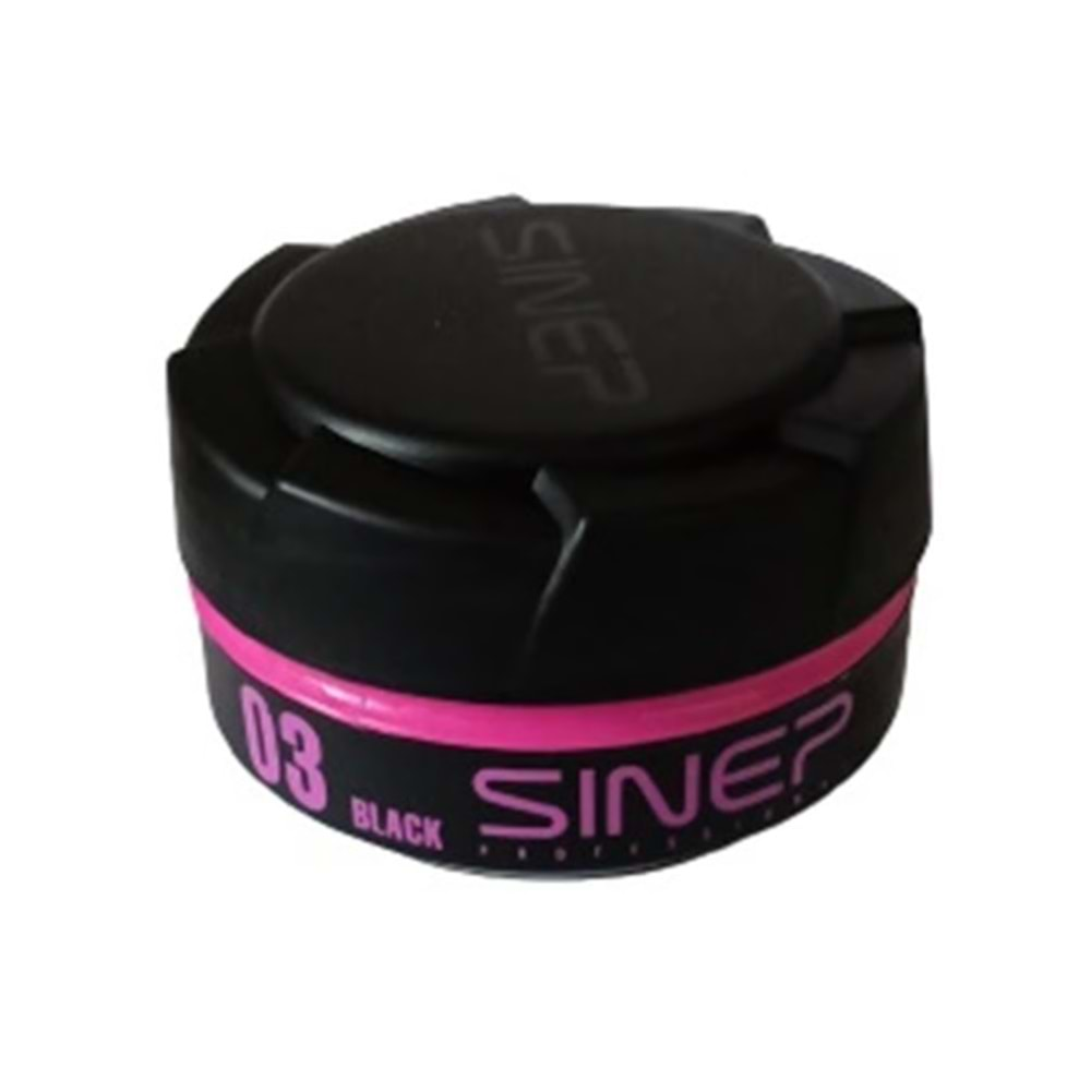 Sınep Hair Wax 03 Aqua Black