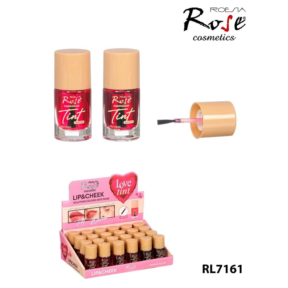 Rose Lıp&Cheek Dudak ve Yanak Renklendirici Tint Rl7161 24*