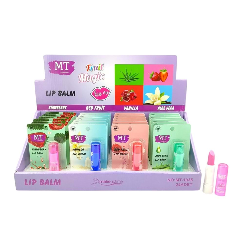 Mt Lip Balm Dudak Nemlendirici Mt1035 24*