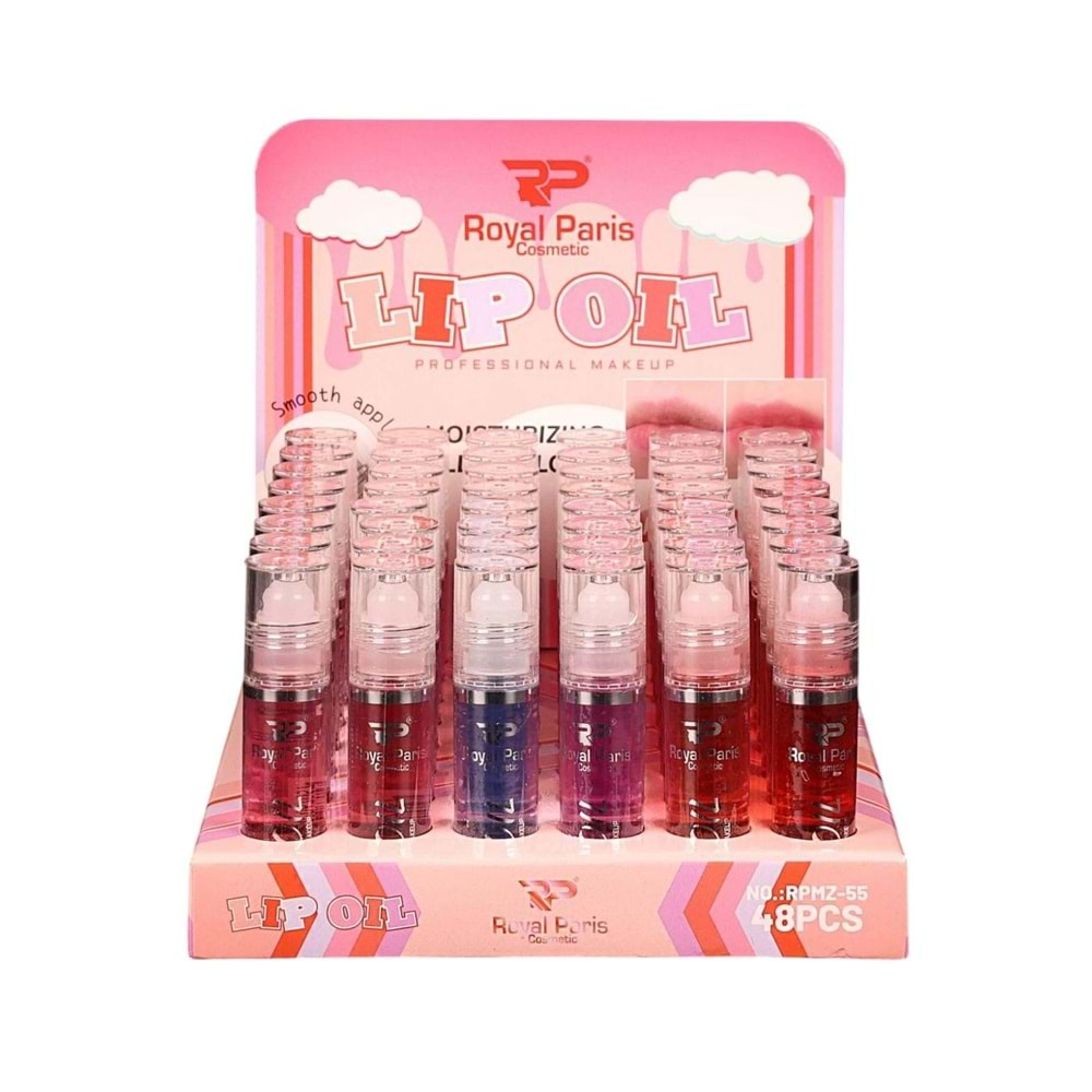 Royal Paris Lip Oil Bilyeli Dudak Parlatıcı Rpmz55 48*