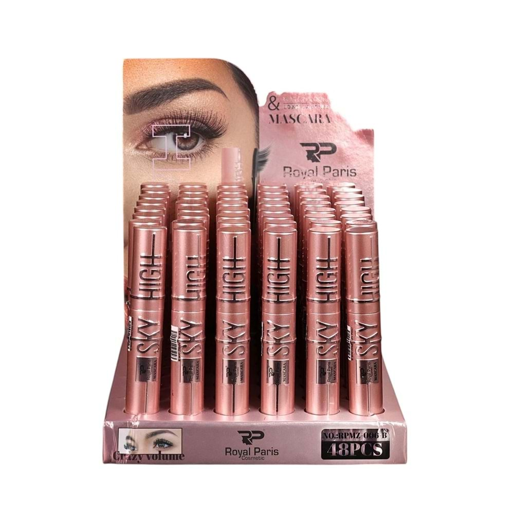 Royal Paris Sky Hıgh Mascara Pembe Rpmz006B 48*