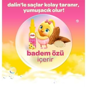 Dalin Bebe Kolay Tarama Sprey Badem Özlü 200 Ml