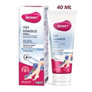 Biowet Tüy Dökücü Krem Normal Ciltler Women 40 Ml 20*