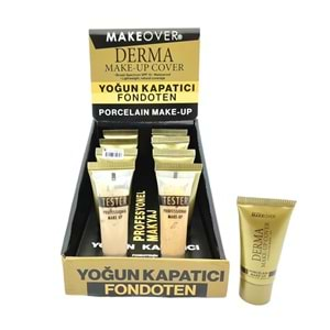 Makeover Derma Yoğun Kapatıcı Fondoten 8*