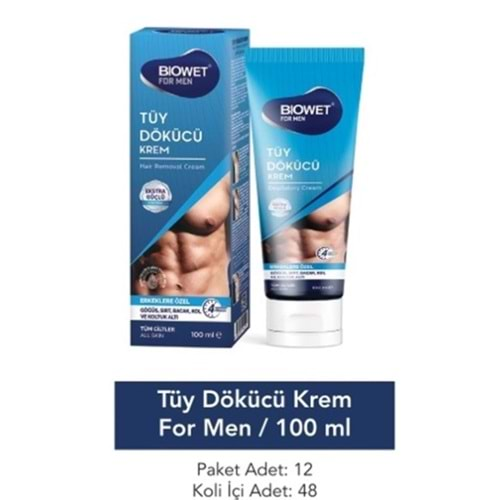 Biowet Tüy Dökücü Krem Formen