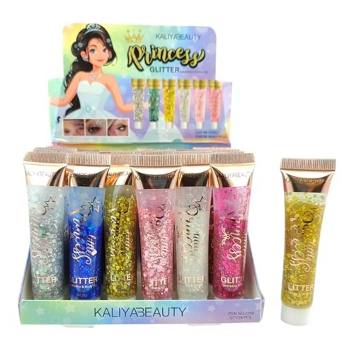 Kaliya Beauty Tüp Glitter 24*