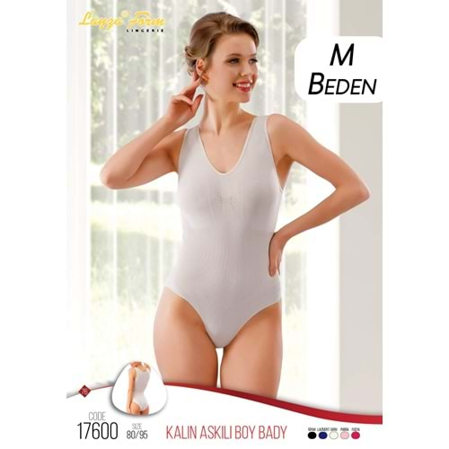 17600 Layza Form Kalın Askılı Boy Body Korse M