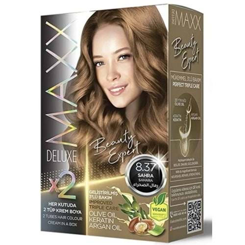 Maxx Deluxe Saç Boyası 8.37 Sahra