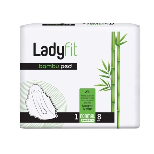 Lady Fit Bambu Ped 8Lı Normal 24*