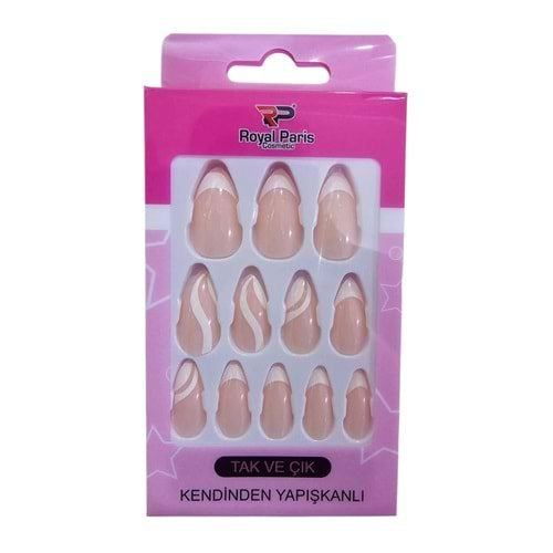 Royal Paris Kendinden Yapışkanlı Takma Tırnak Rc162-5 12*